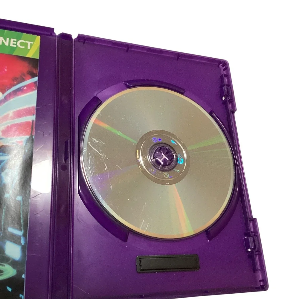 Xbox 360 Kinect Game Bundle Just Dance 4 and Dance Central 2-Disc Lot